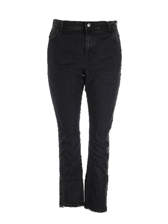 Levi's Denim - 724 LEVI BLACK HIGH RISE STRAIGHT JEANS-16W
